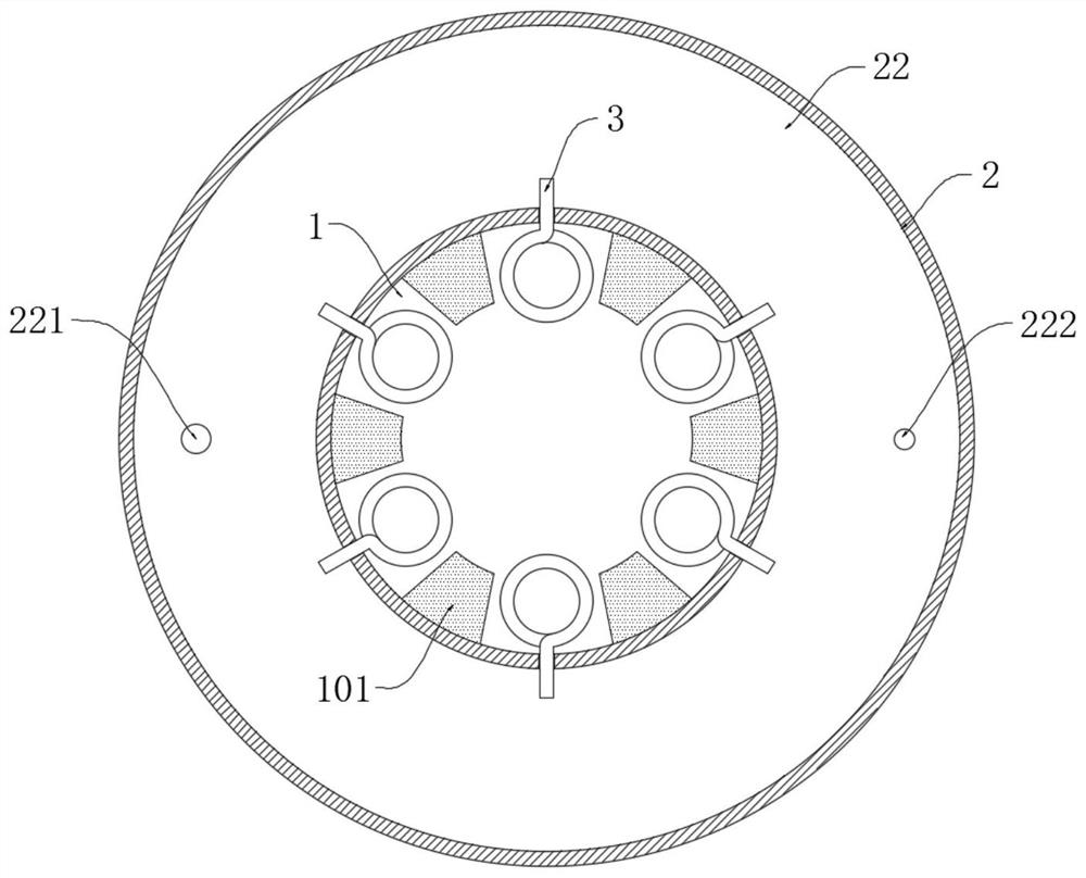 Integrated two-stage heating efficient energy-saving heat pipe steam generator