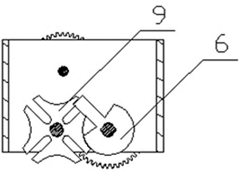 Screwdriver head turning-milling combined machine