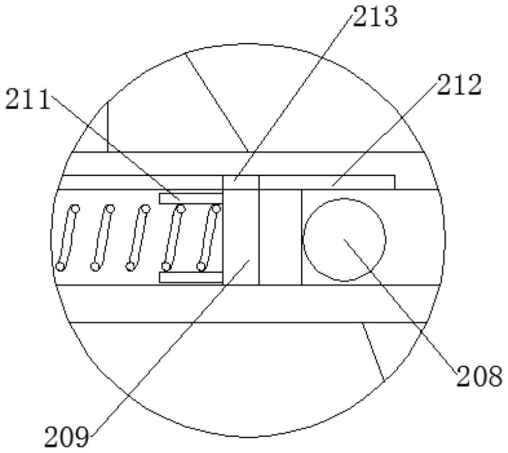 Supporting device with protection function for coal mine safety construction