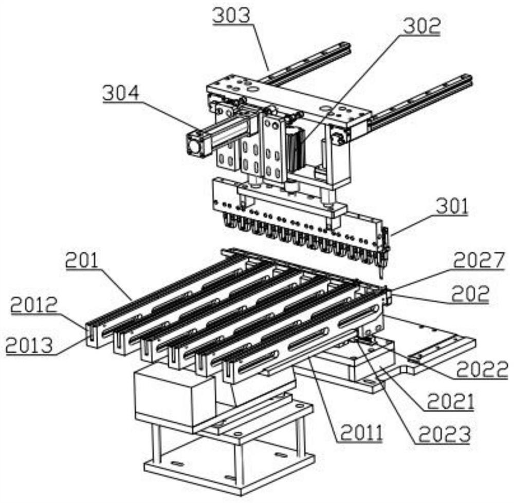 Pretreatment system for infusion apparatus three-way pipes before assembly