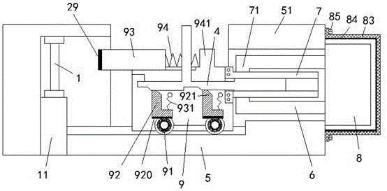 Loading component for material rigidity testing and method of using same