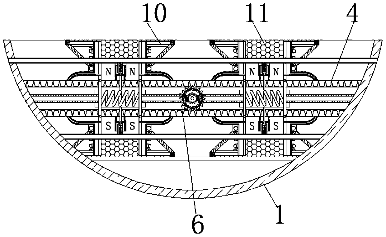 Ventilation detection equipment for underground dwelling houses