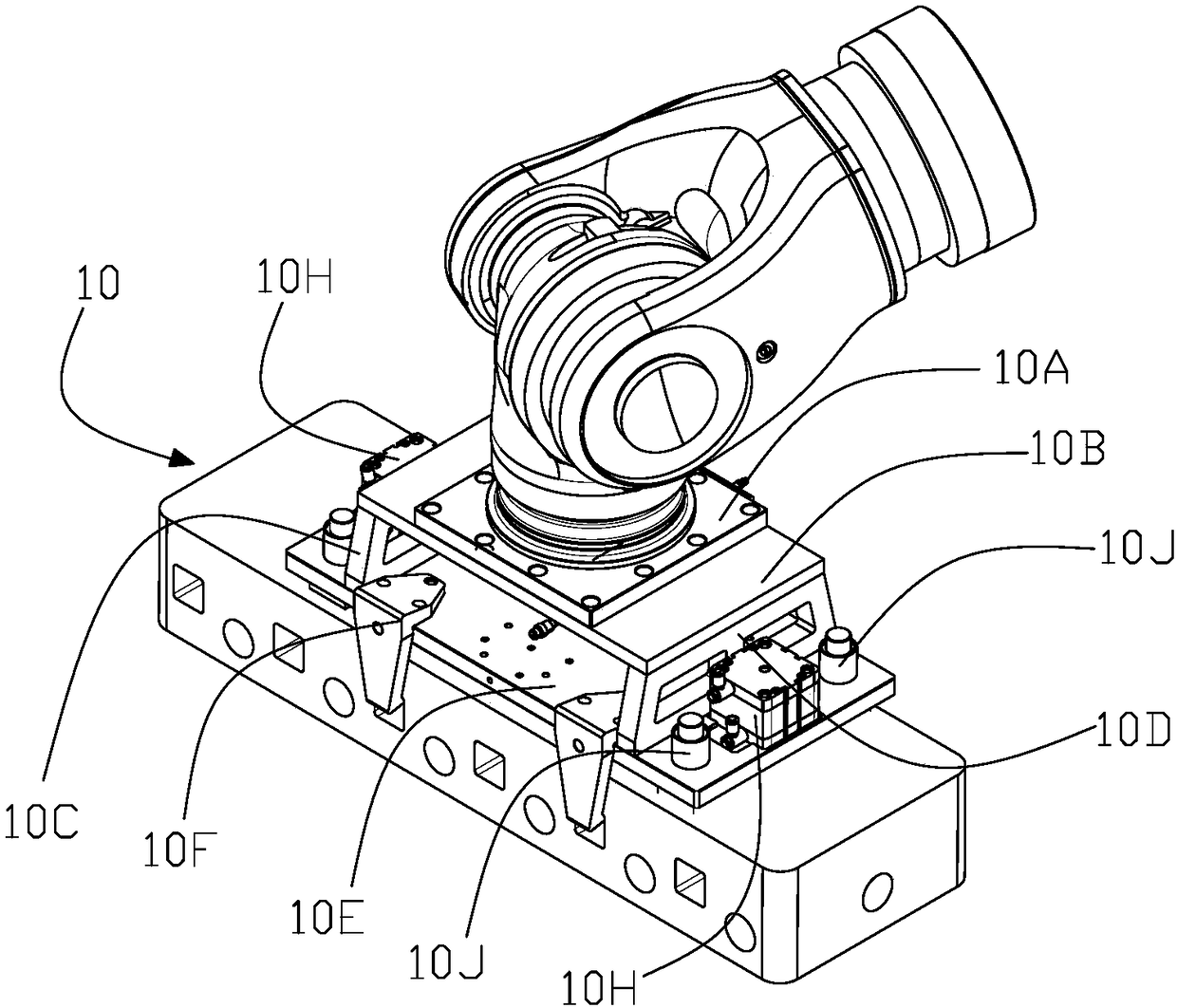 Vision-guided engine cylinder head unstacking and detecting robot