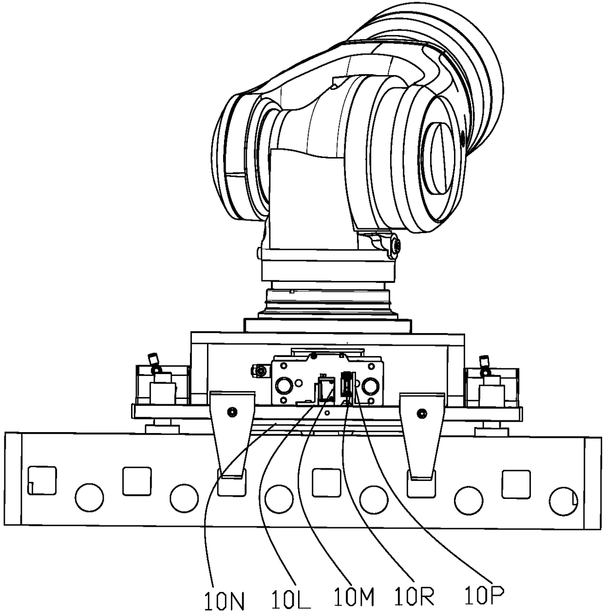 Vision-guided engine cylinder head unstacking and detecting robot