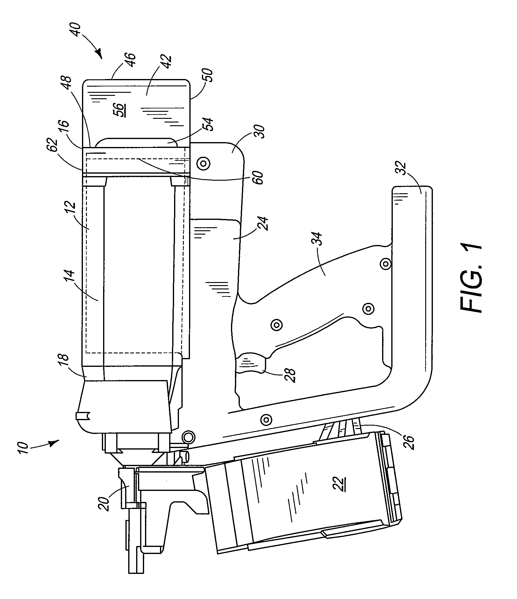 Air filter assembly for combustion tool