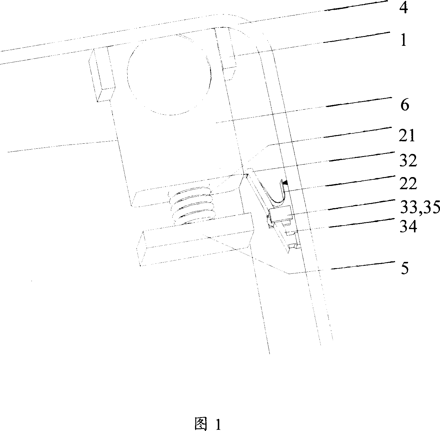 Automatic spring camera head