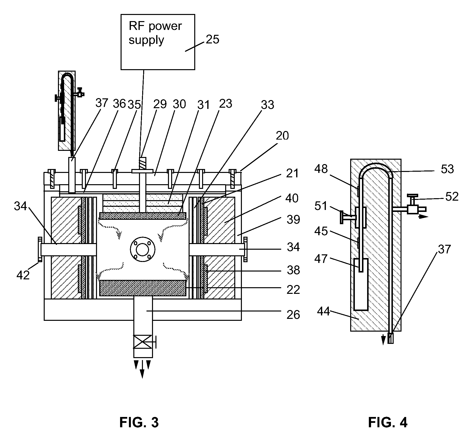 RF plasma-enhanced deposition of fluorinated films