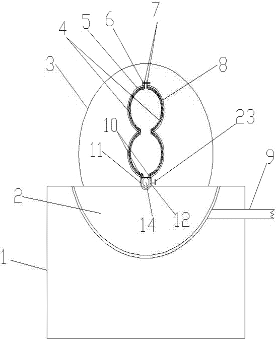 Ceramic bottom polishing machine and using method thereof