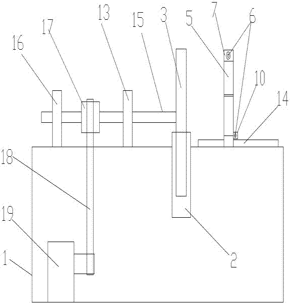 Ceramic bottom polishing machine and using method thereof