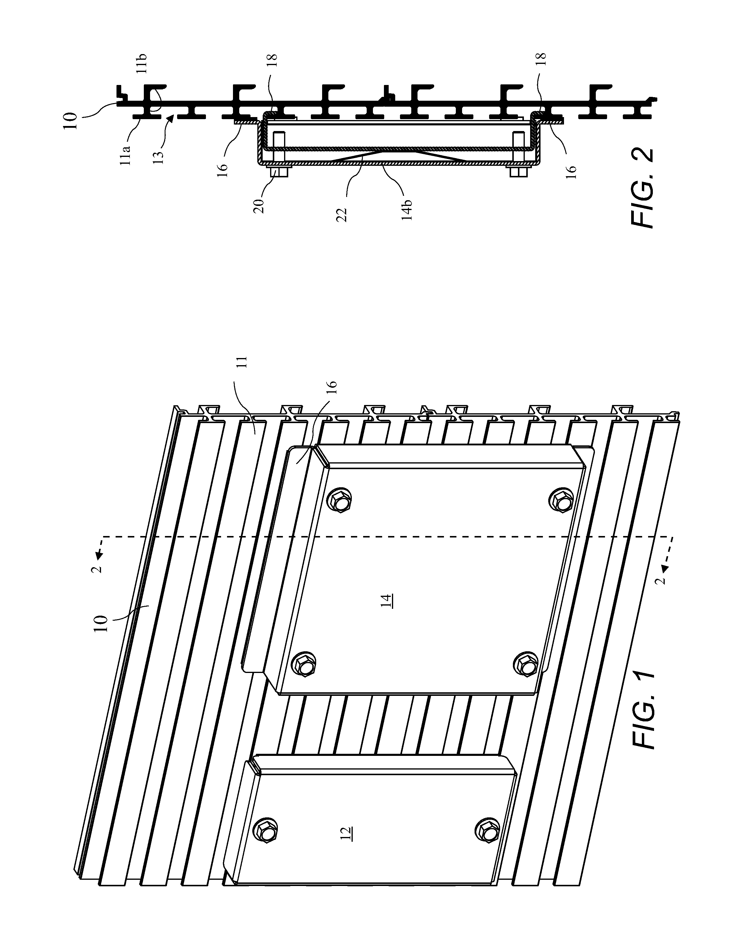 Touch Entry Display Mount