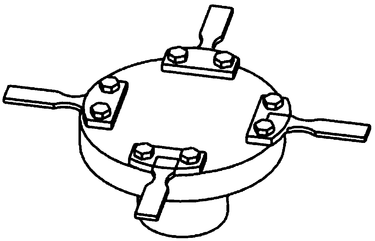 Vibration fatigue test device and method in high-pressure hydrogen environment