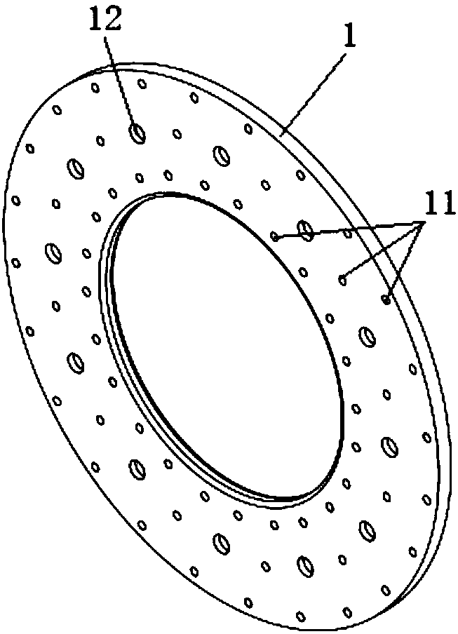 Shaft-mounted brake disc module for high-speed train