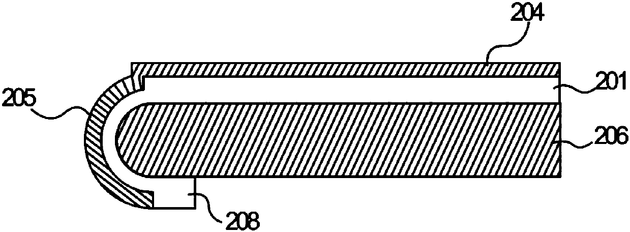 Flexible OLED display panel and display device