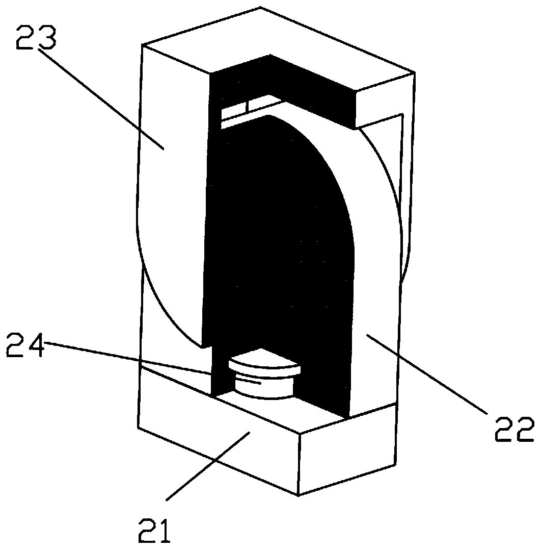 Winter protection device and method for garden trees