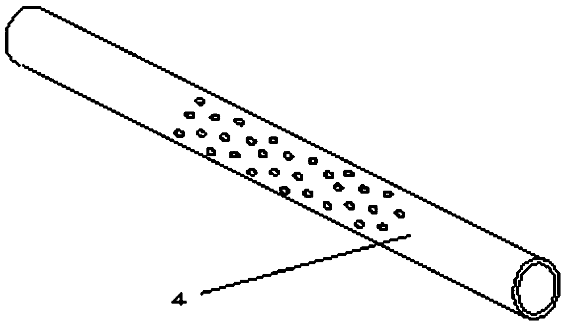 Geotextile tube with inner cores and mud dehydration method combining geotextile tube with vacuum