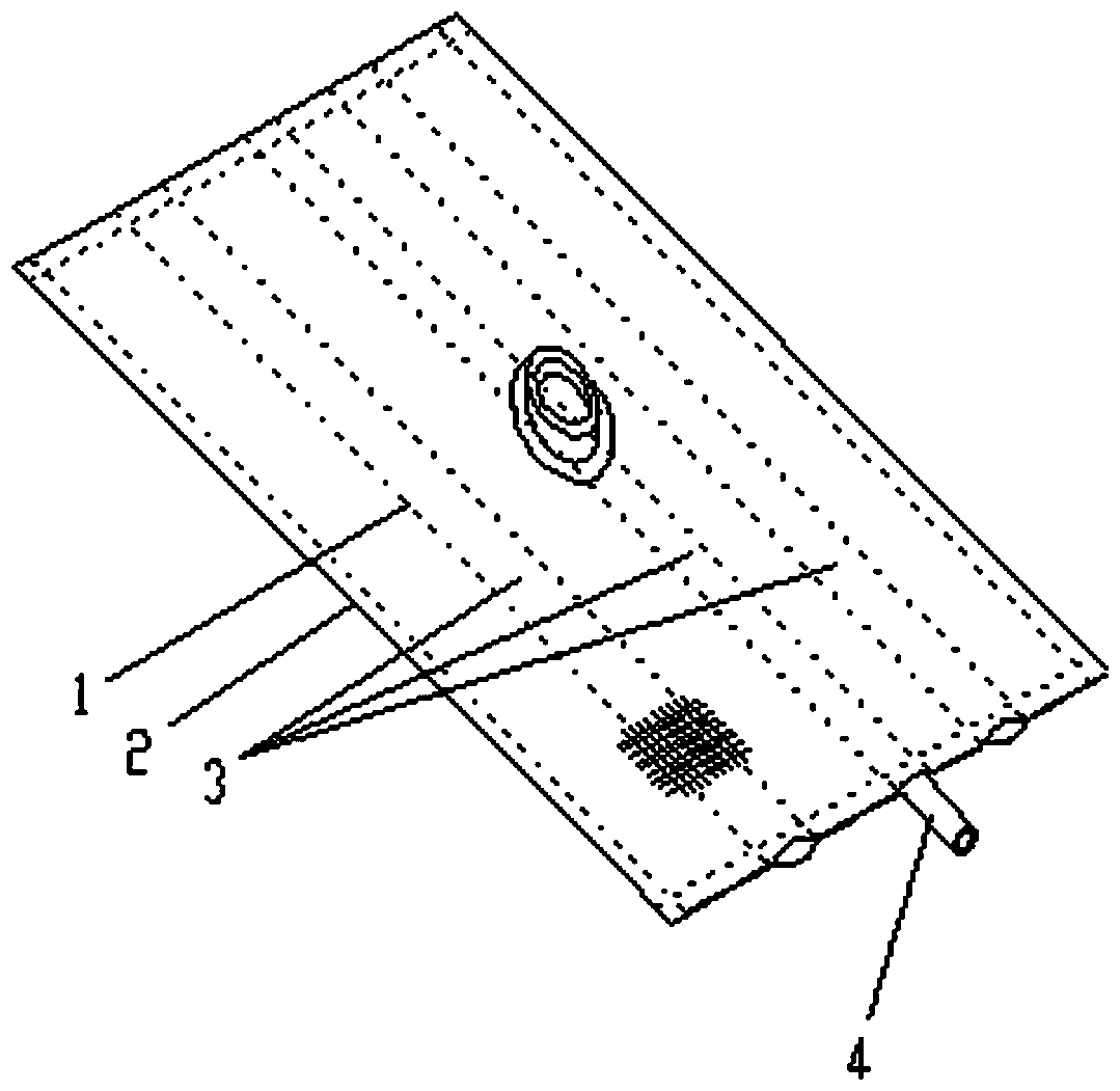 Geotextile tube with inner cores and mud dehydration method combining geotextile tube with vacuum