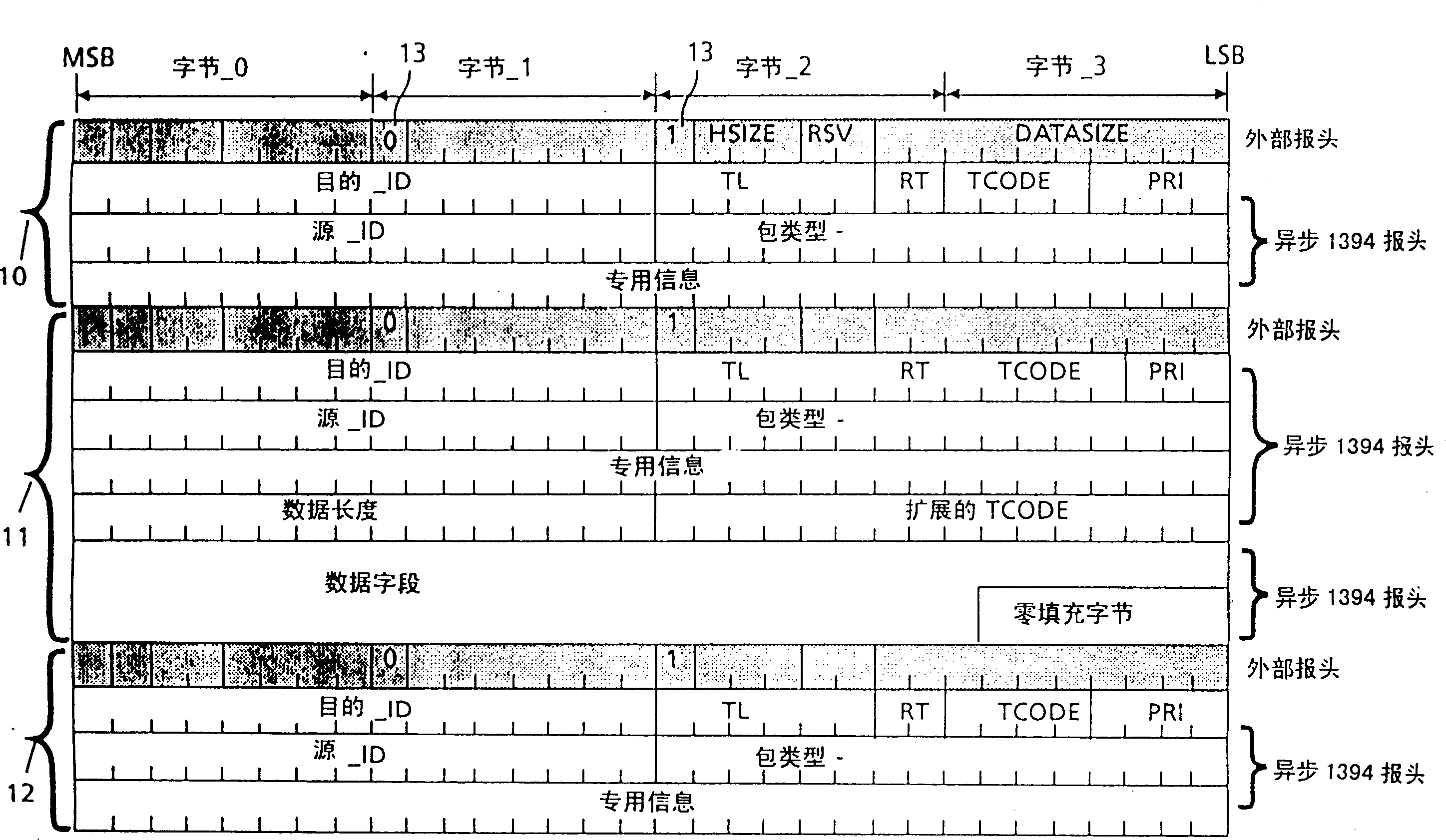 Data pack preprocessing method and bus interface and data processing unit thereof