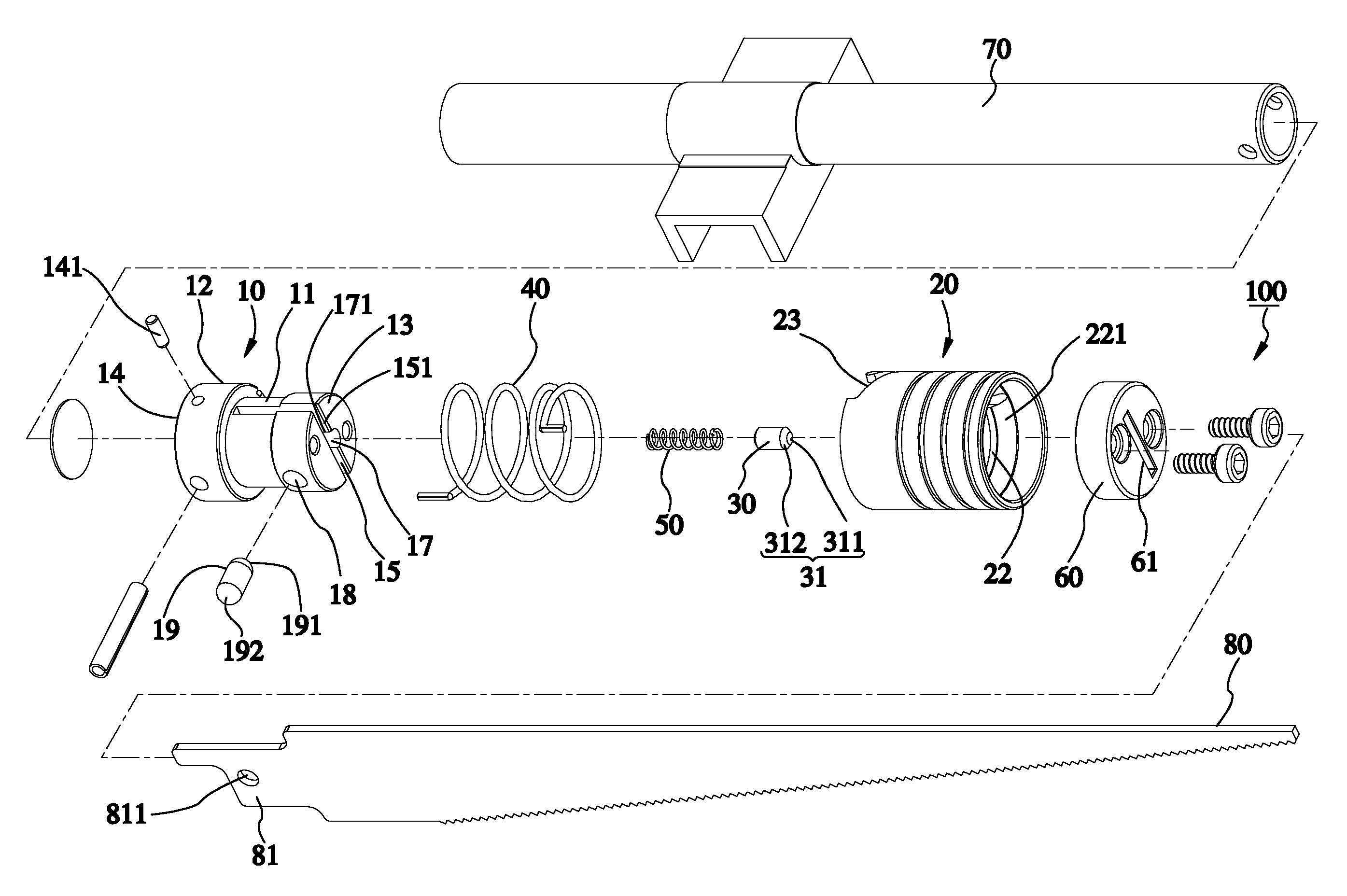 Cutter adapter for cutting machine