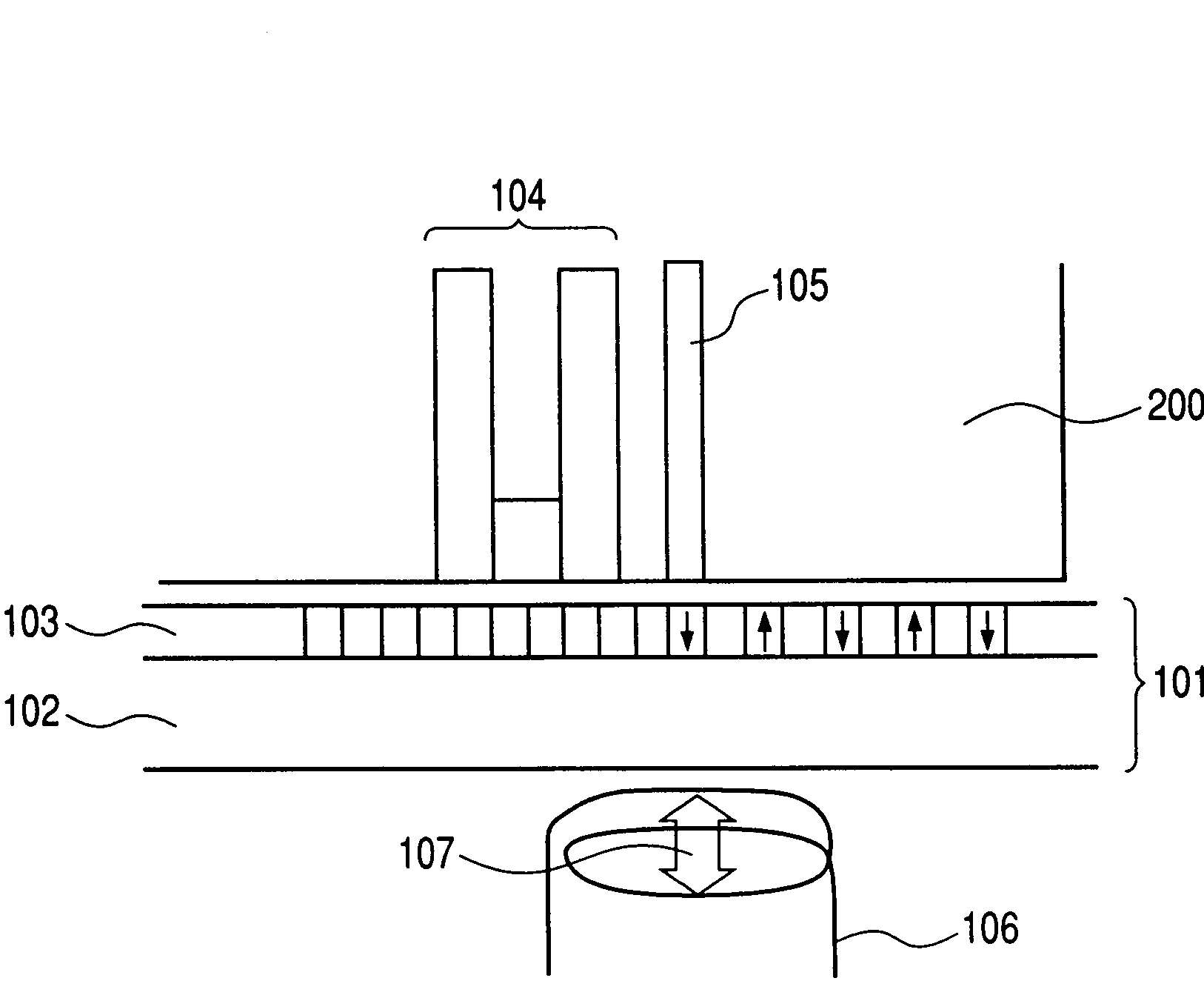 Magnetic recording device