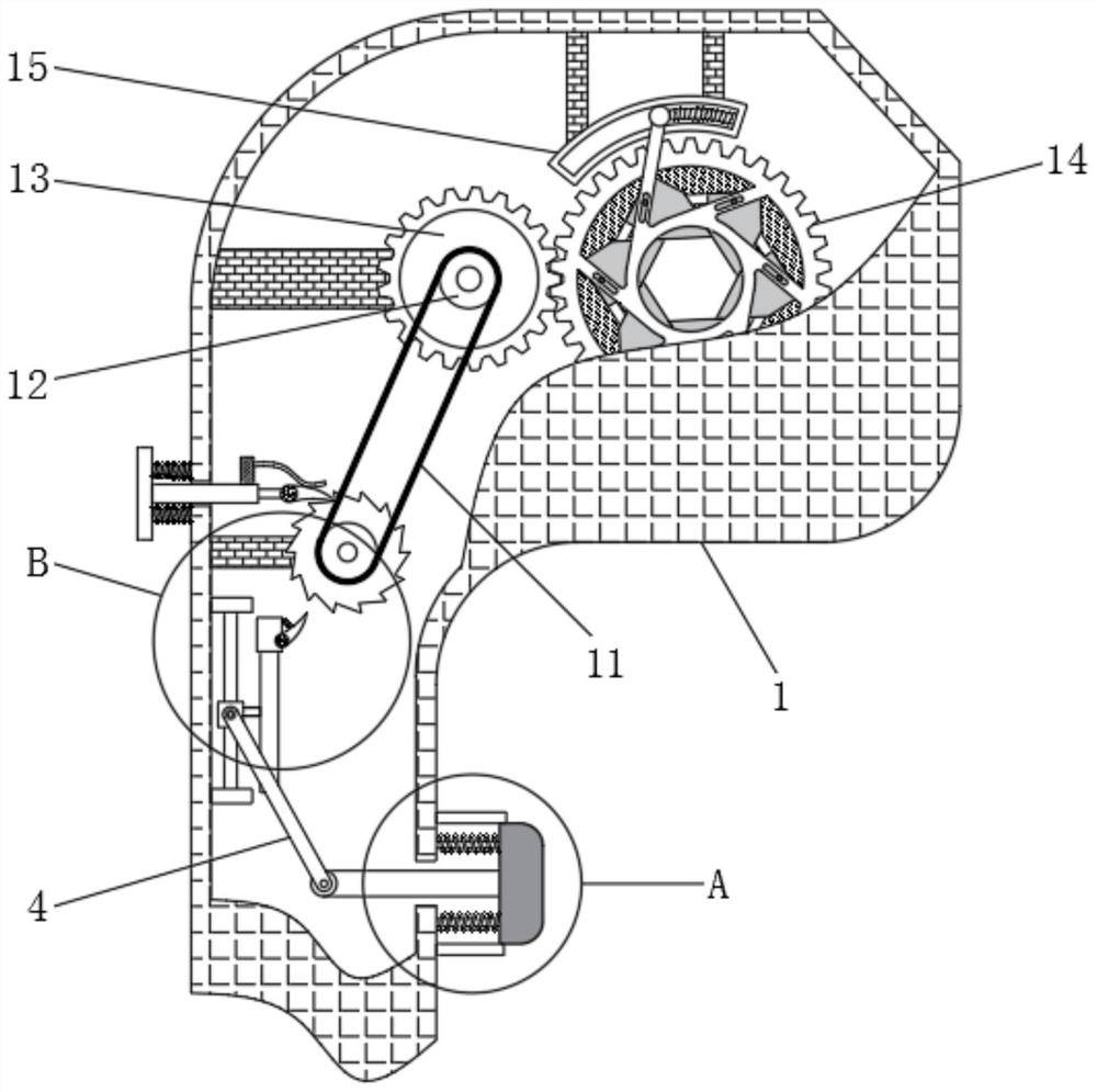 Optical fiber stripping device related to new generation of information technology