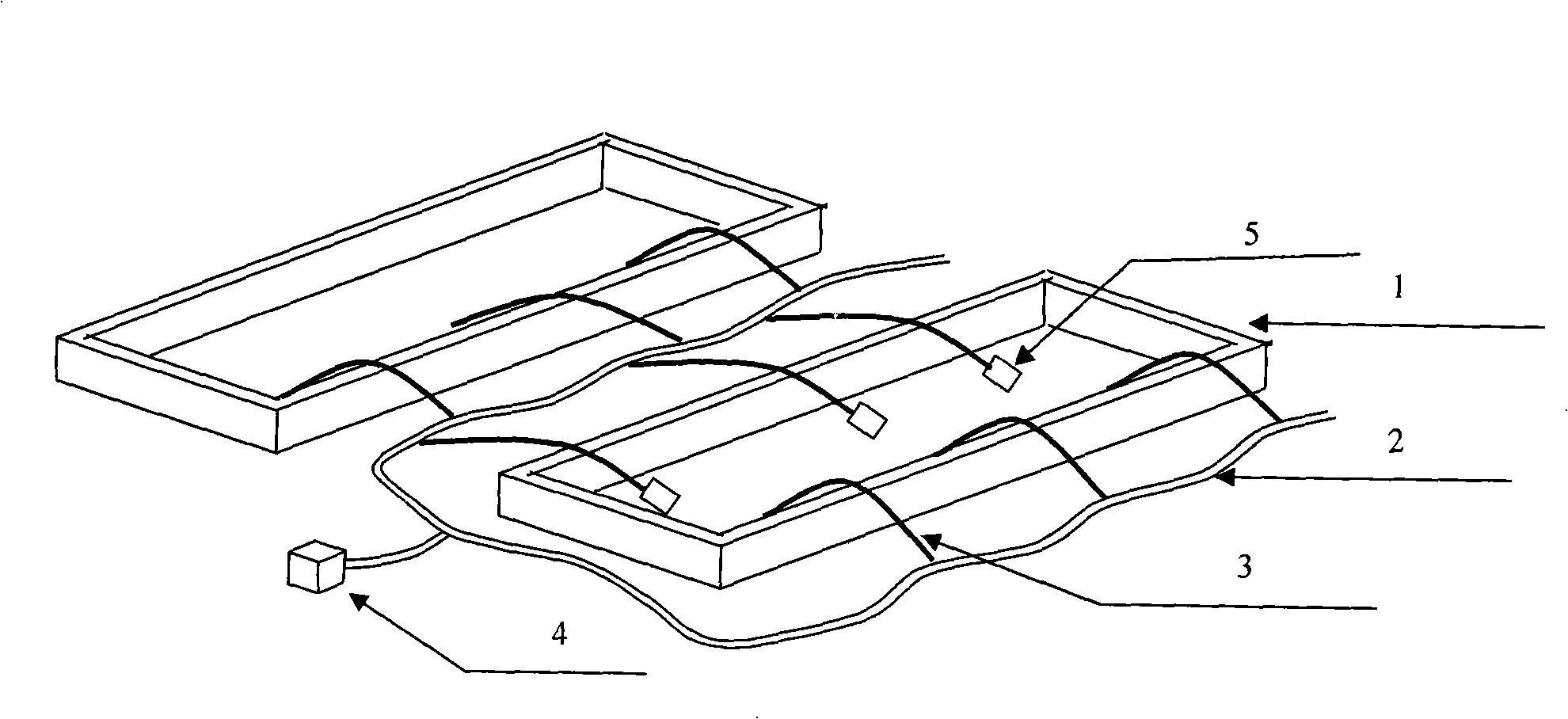 Method for using sponge block and solution culture facilities to breed vegetable seedling