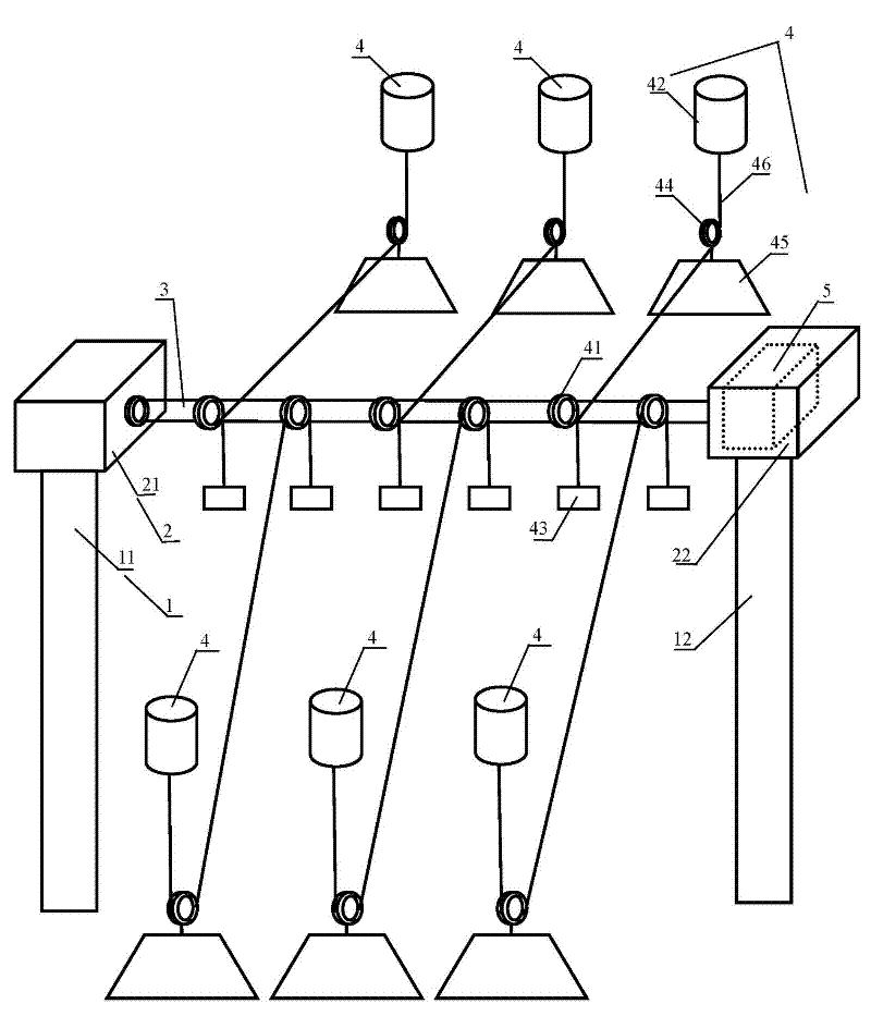 Multi-oscillating floater wave-driven hydraulic power generating device