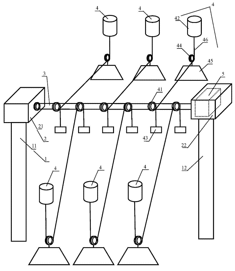 Multi-oscillating floater wave-driven hydraulic power generating device