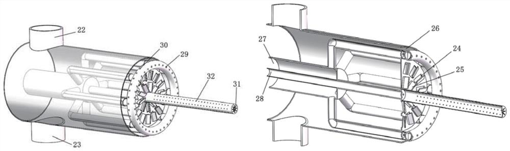 Low-NOx flue gas heat recycling system and method for thermal desorption of soil