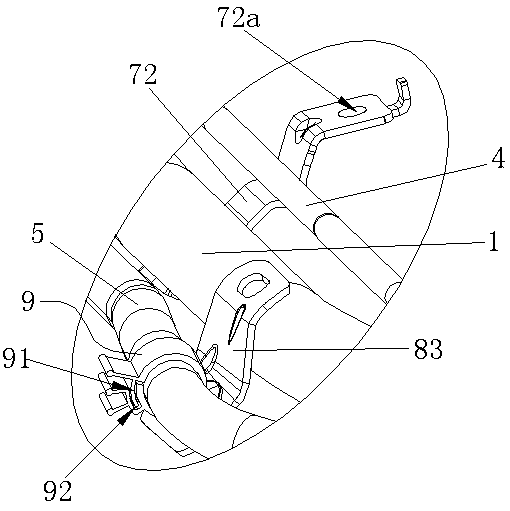 Filling pipe with a leak alarm function