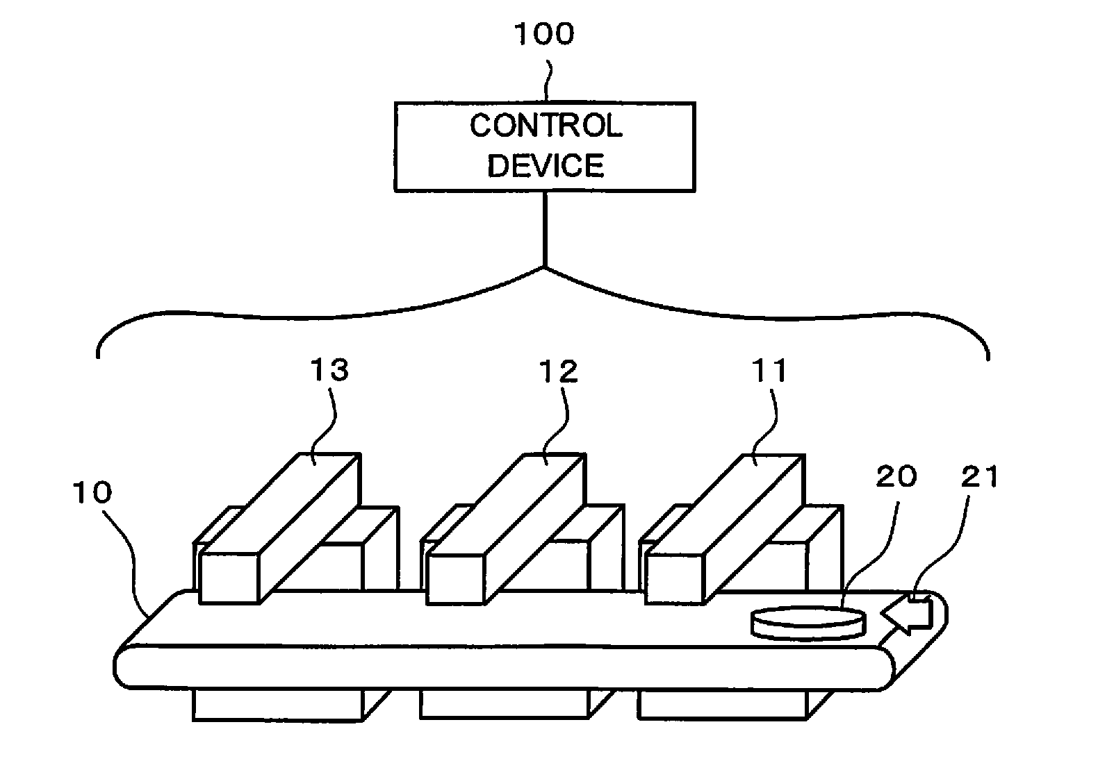 Control device capable of centrally managing control by grouping a plurality of systems