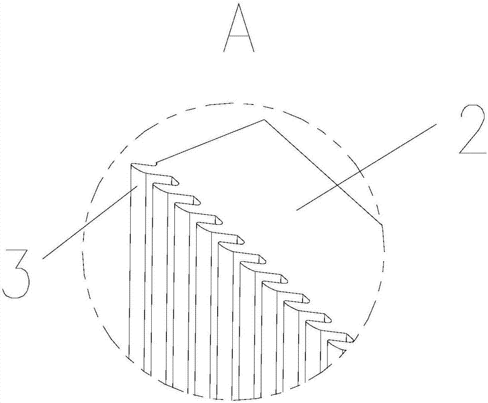 Bionic air-cooled minisize radiator with bionic grass carp fish scale microstructure surface