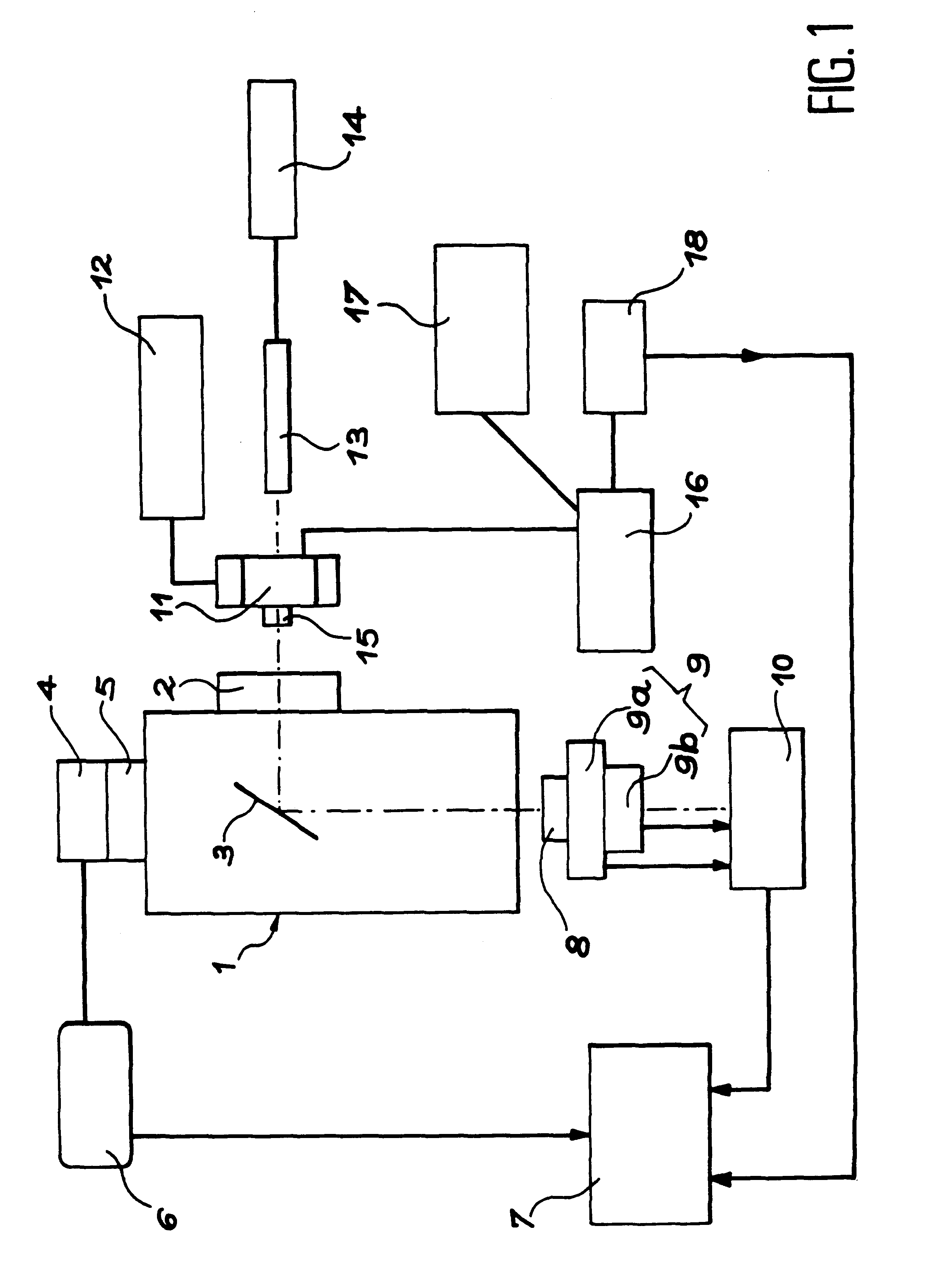 System for determining the concentration of a substance mixed with a fluorophor, its method of implementation