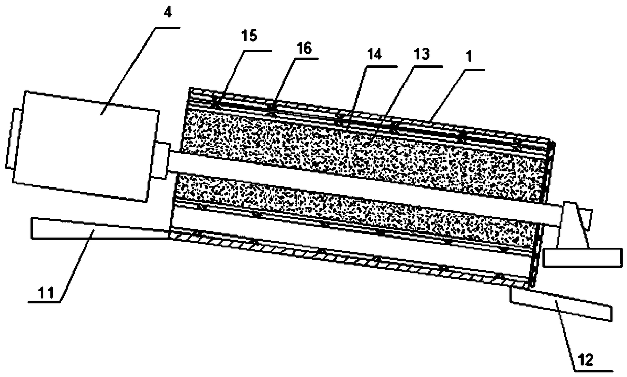 Low-temperature twisting device for tea leaves