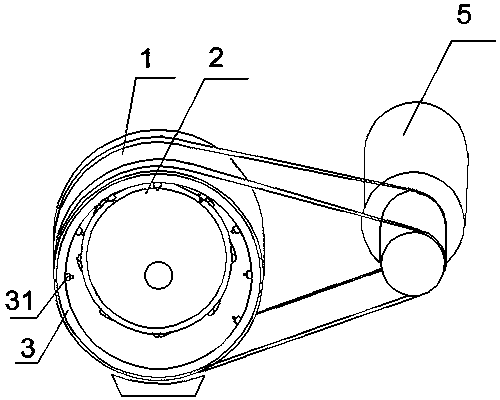 Low-temperature twisting device for tea leaves