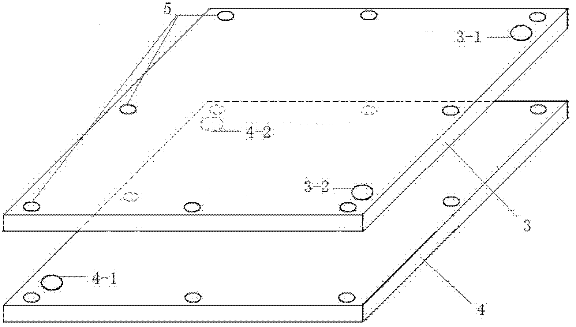 Straight-runner low-temperature and low-voltage rectangular fuel cell