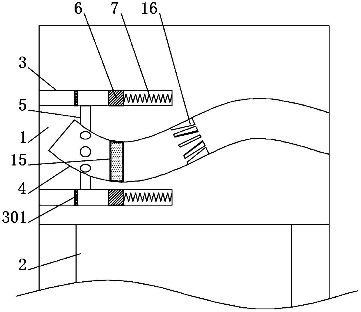 Sound insulation window based on magnetic buffer ventilation