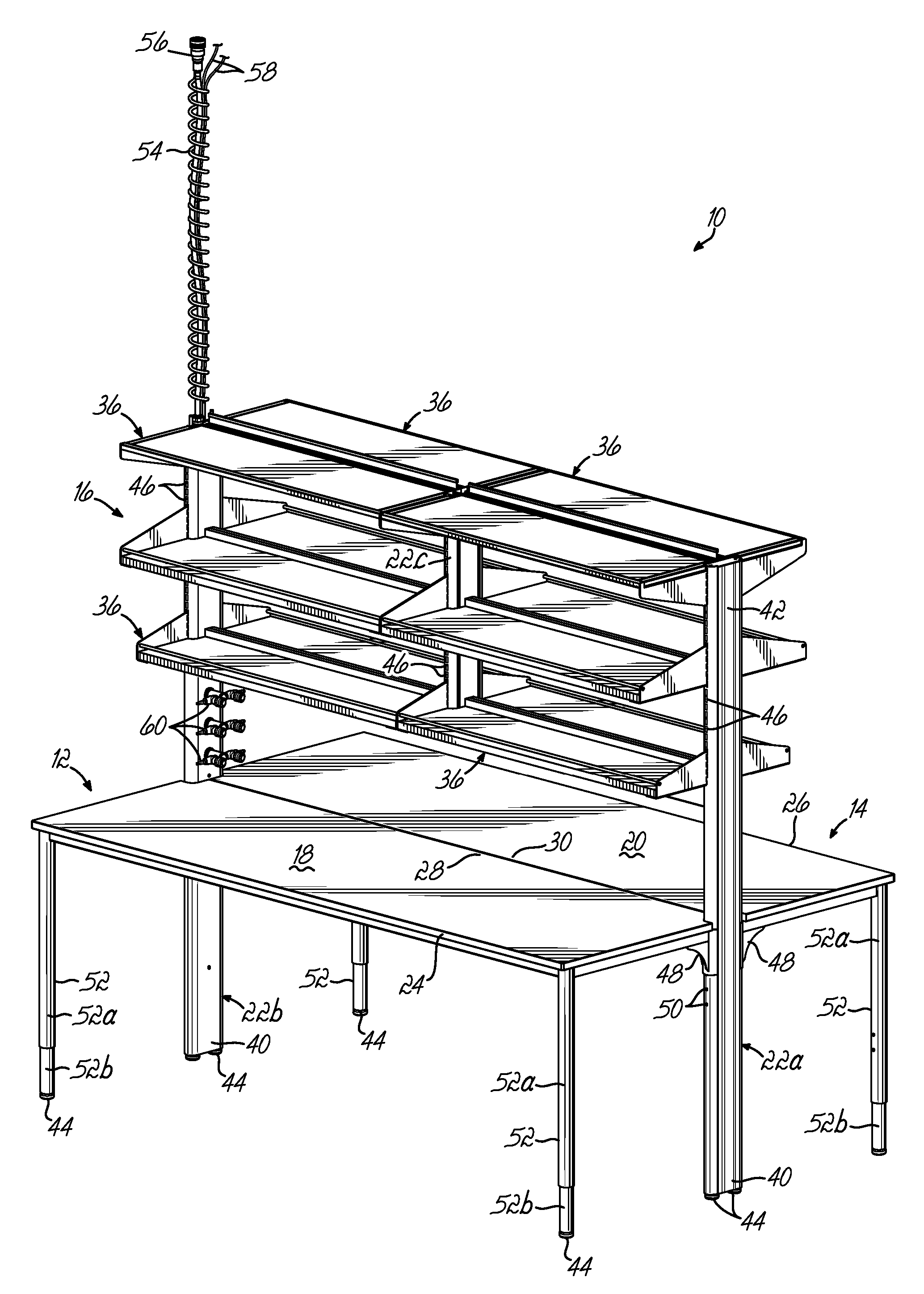 Modular furniture system