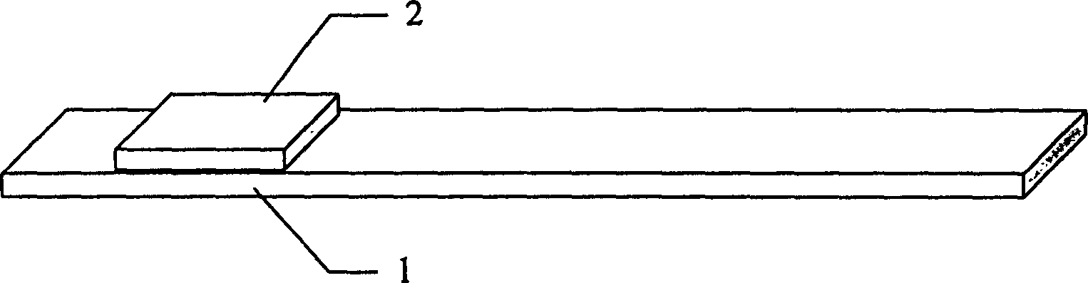 Copper detecting paper and preparing method thereof