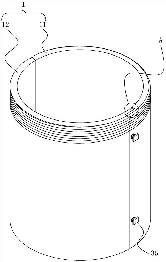 An anti-floating anchor pile connecting device