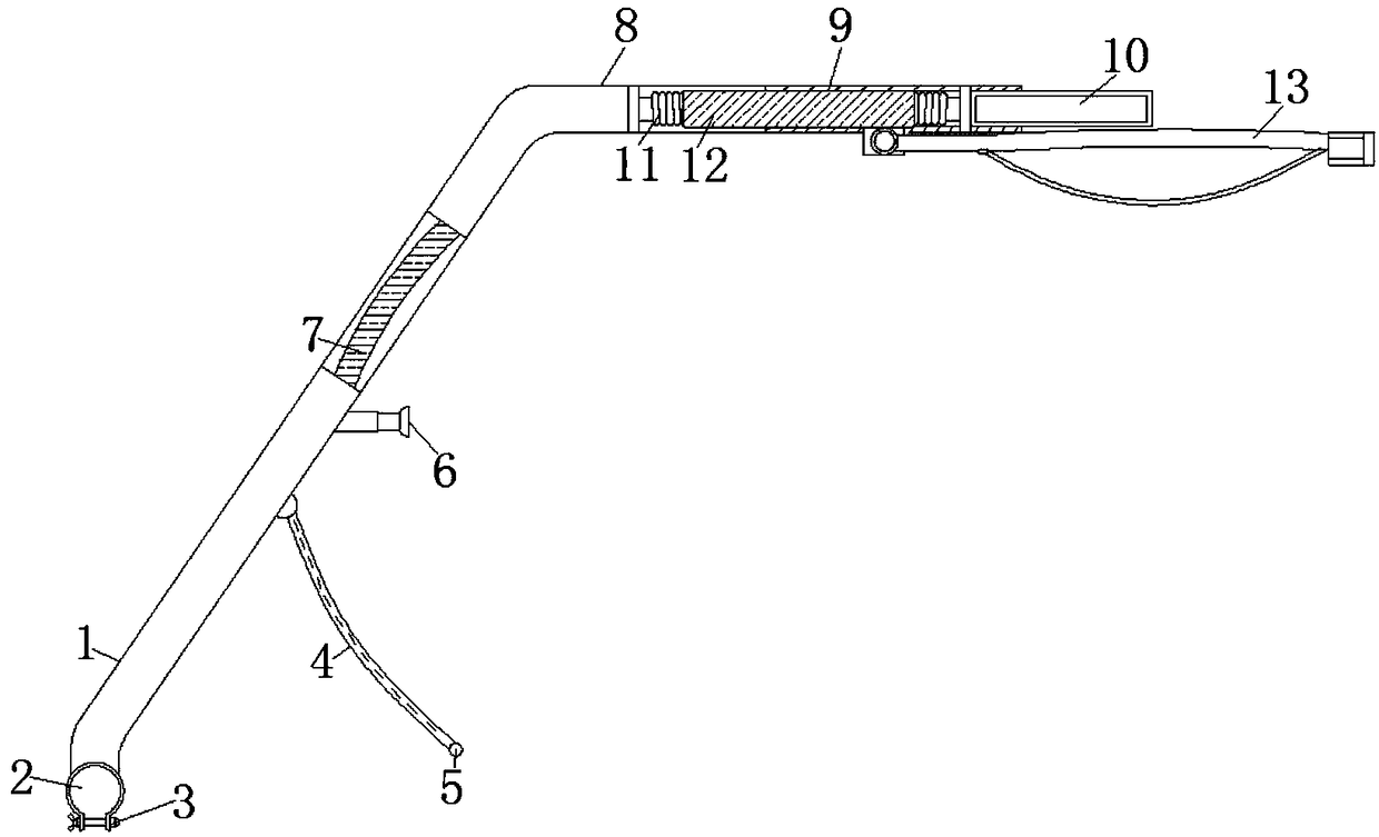 Electric vehicle rain gear with a protective structure