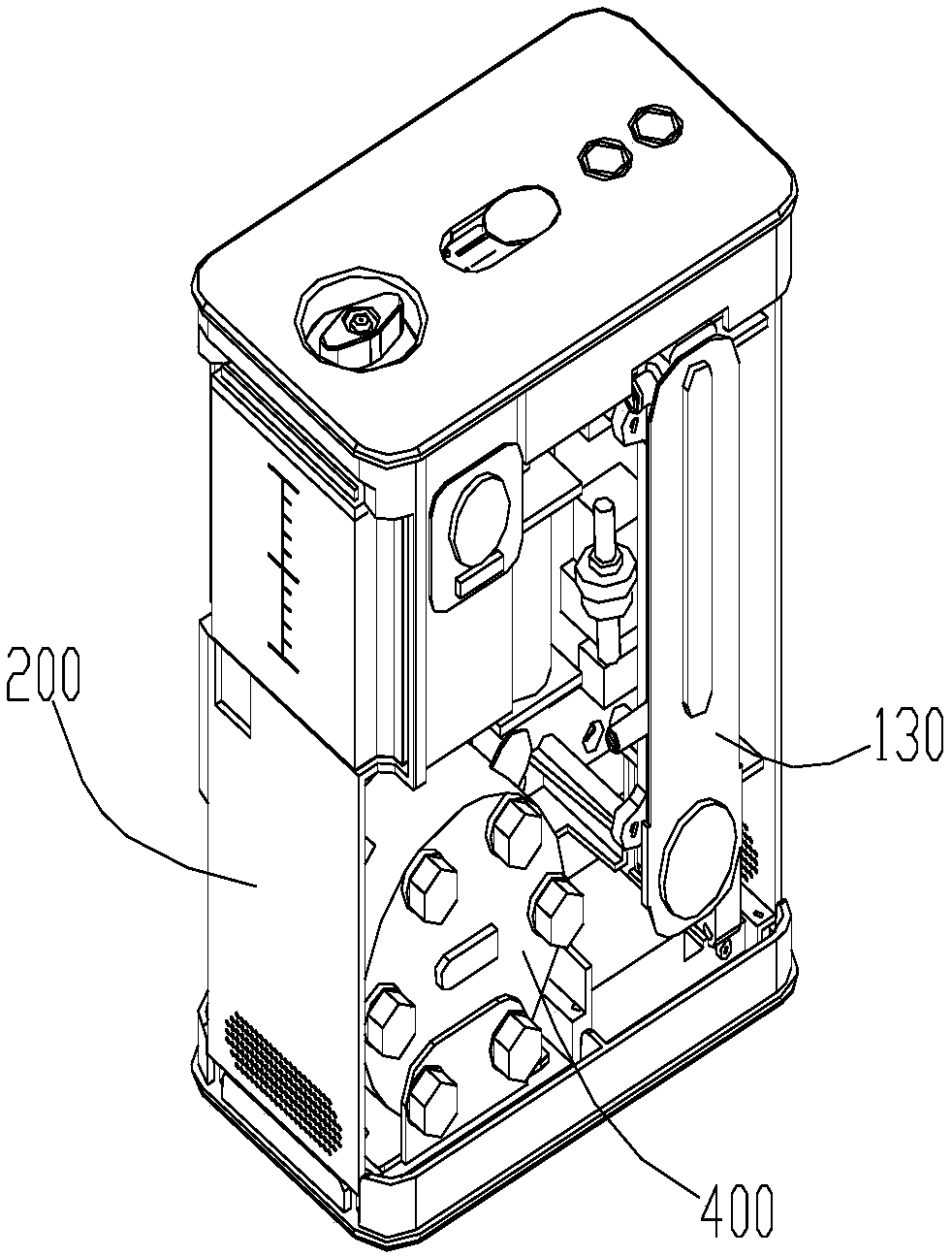 Portable hydrogen enriching machine