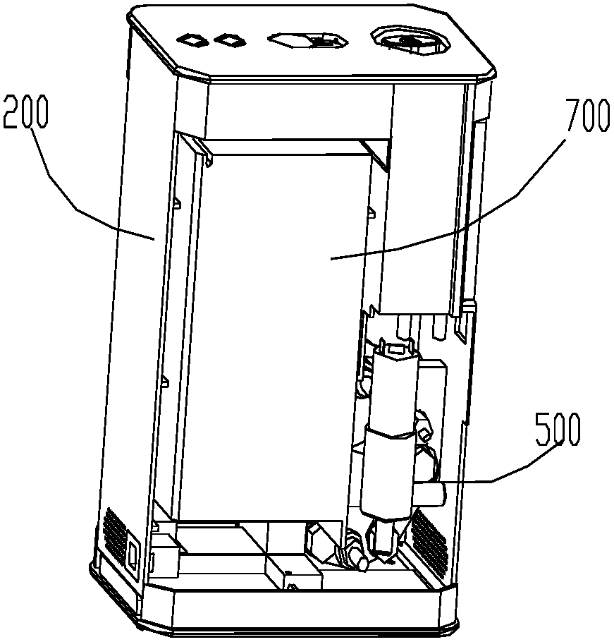 Portable hydrogen enriching machine