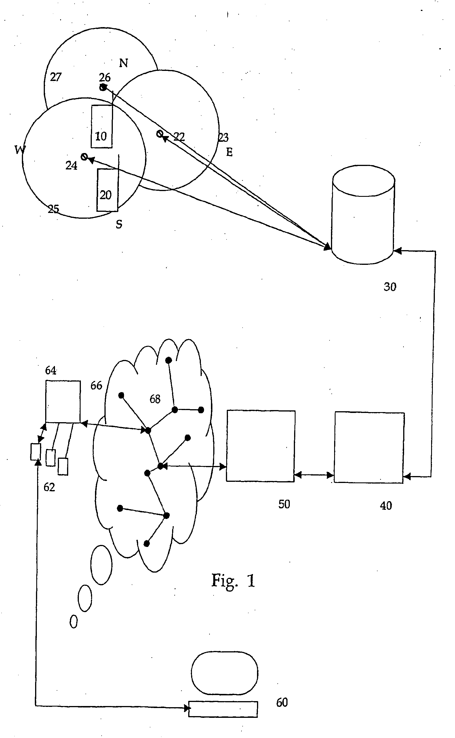 End user to mobile service provider message exchange system based on proximity