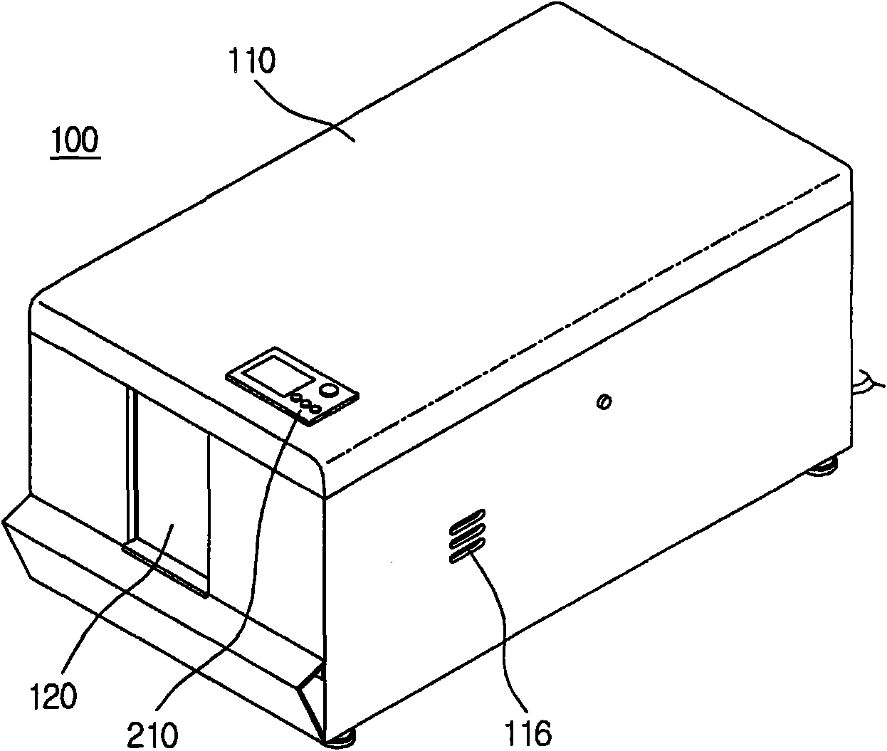 Apparatus for shining shoes