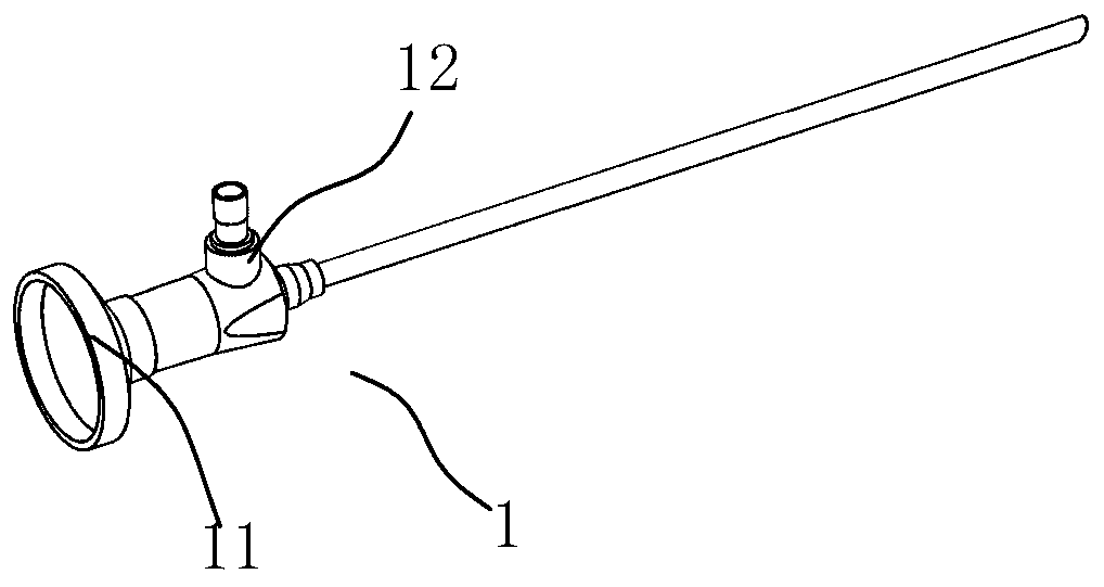 Optical performance detection system for medical endoscope