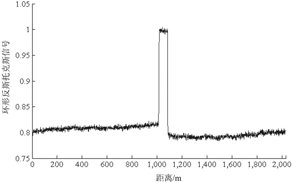 Raman sensing temperature measurement system in double-end injection annular structure, and Raman sensing temperature measurement method