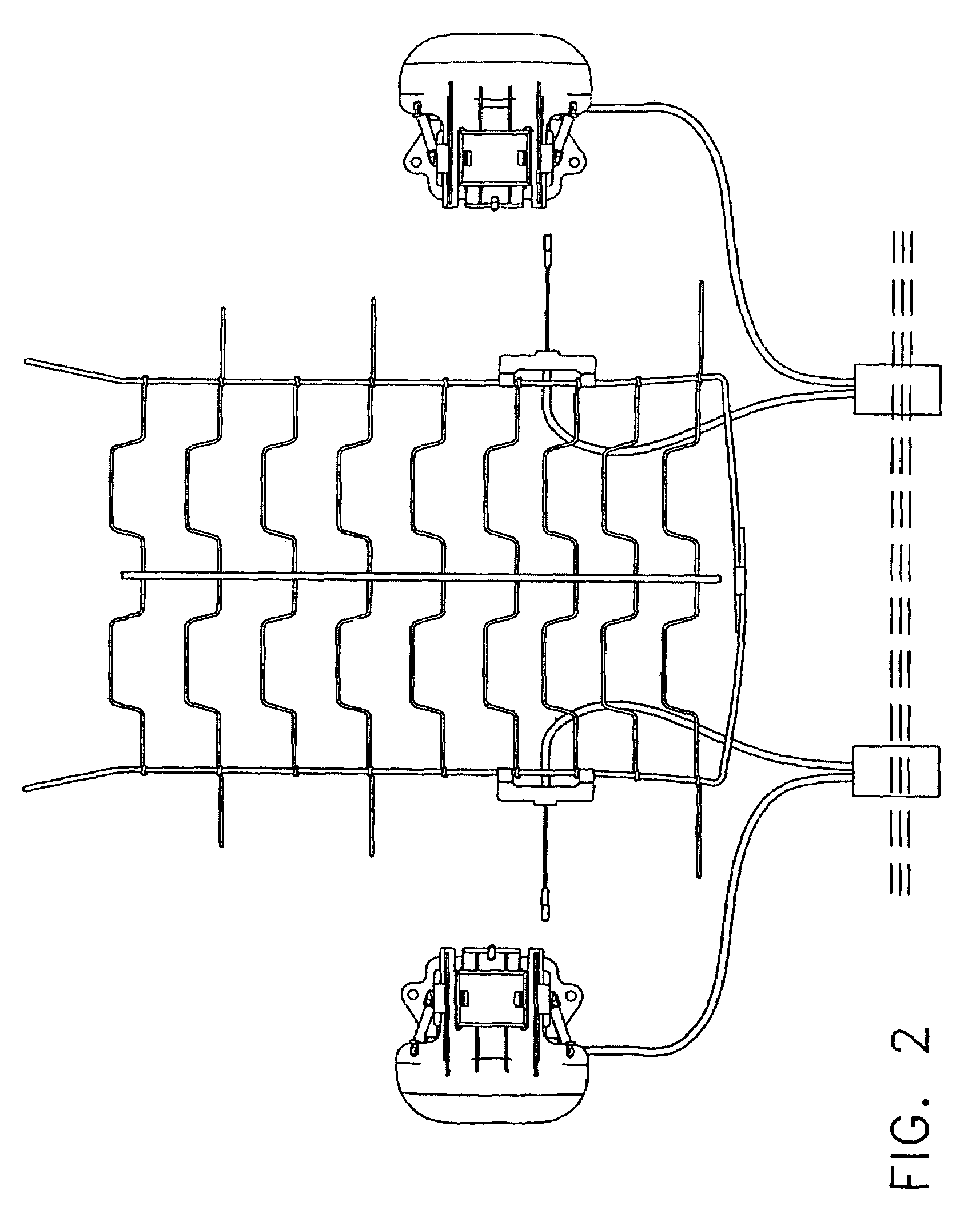 Automatically actuating ergonomic support system for a fold down seat