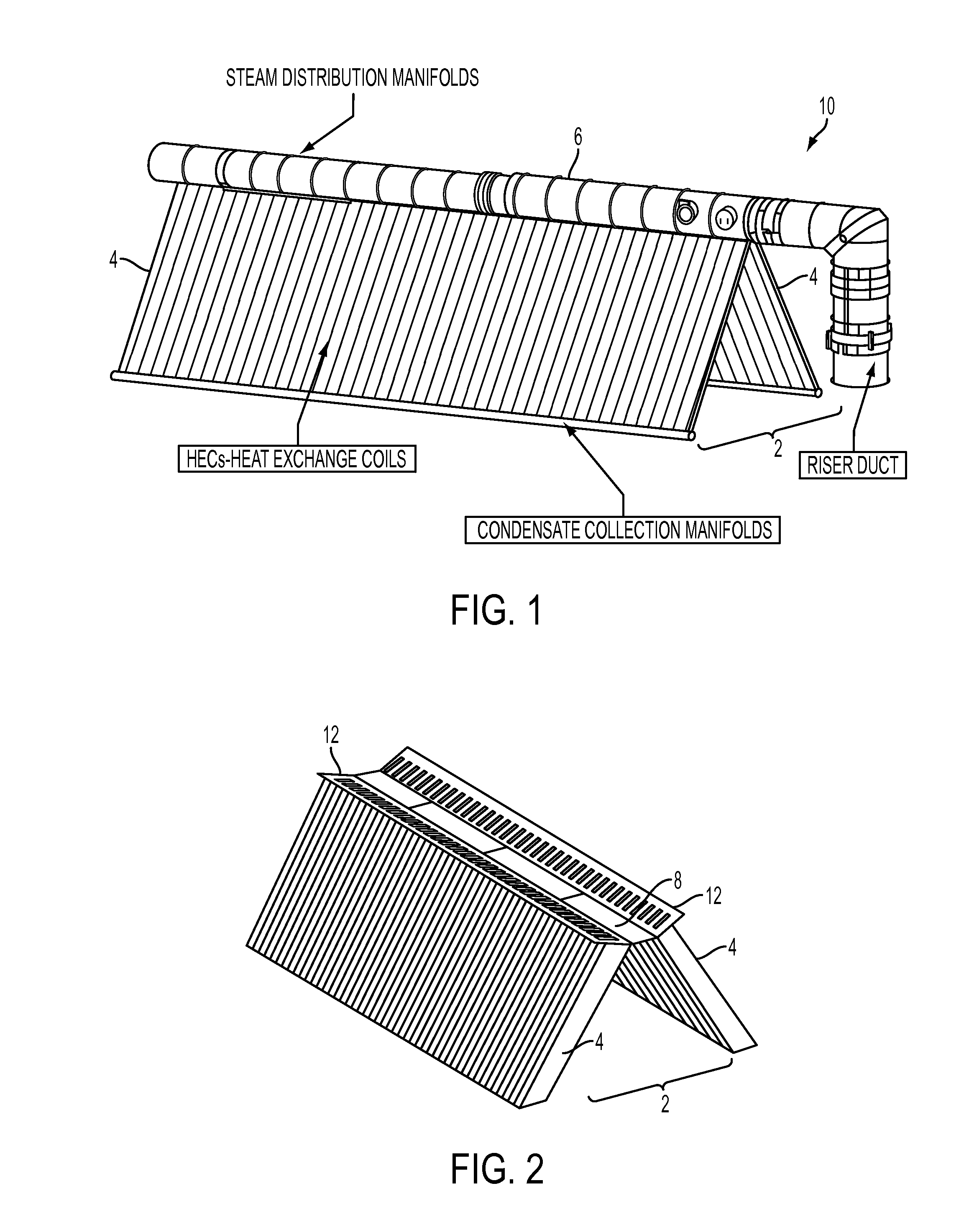 Apparatus and Method for Connecting Air Cooled Condenser Heat Exchanger Coils to Steam Distribution Manifold