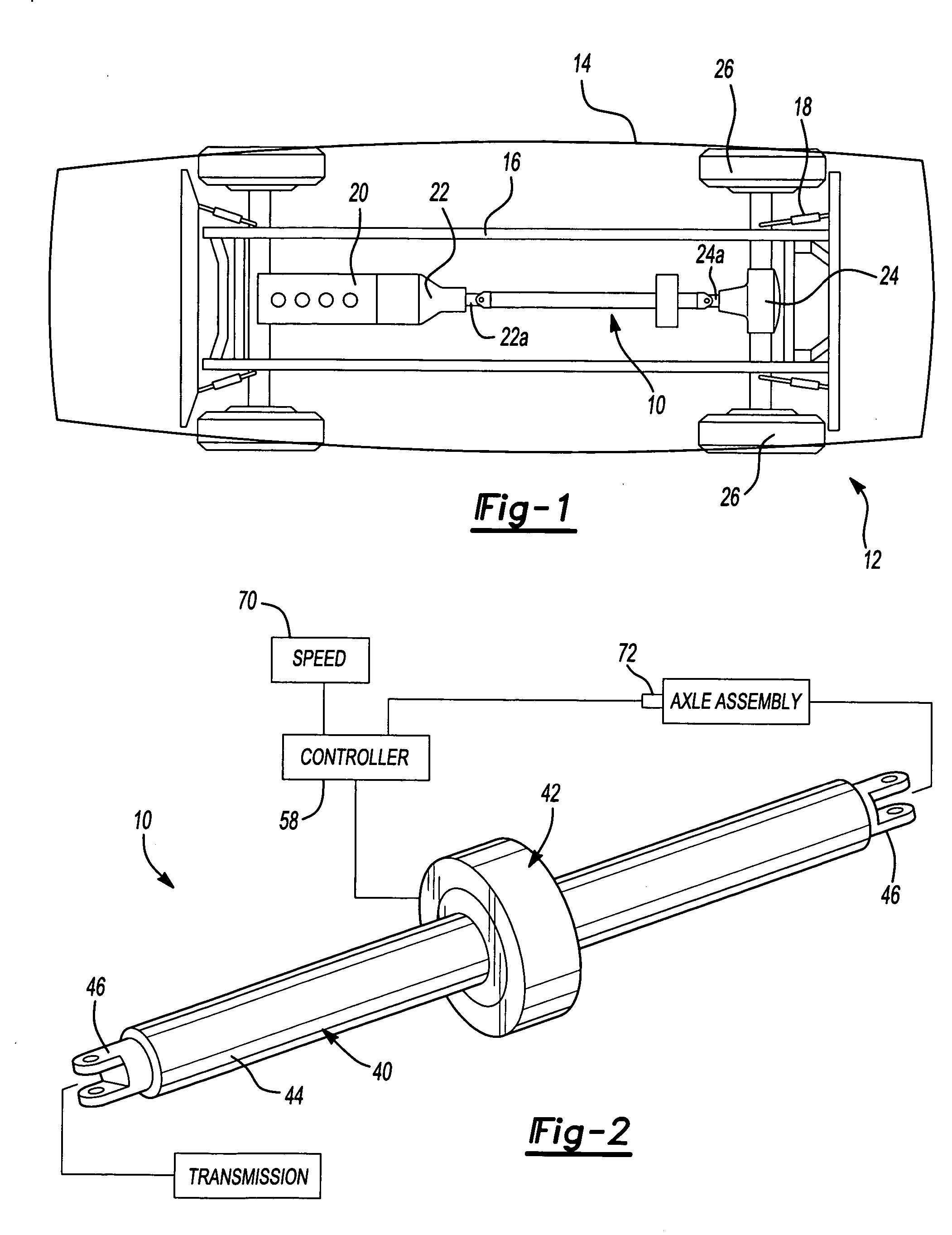 Torsional active vibration control system