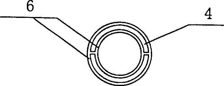 Soft foundation composite ground base construction method for field pouring pipe pile with large diameter